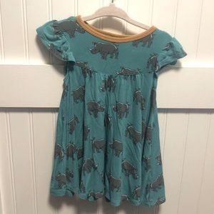 Free Birdees Rhino print dress
